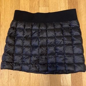 Alp n Rock mini puffer down skirt